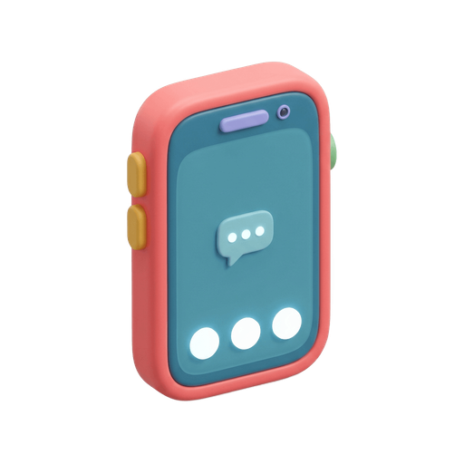 Illustration of 手機, cell phone
