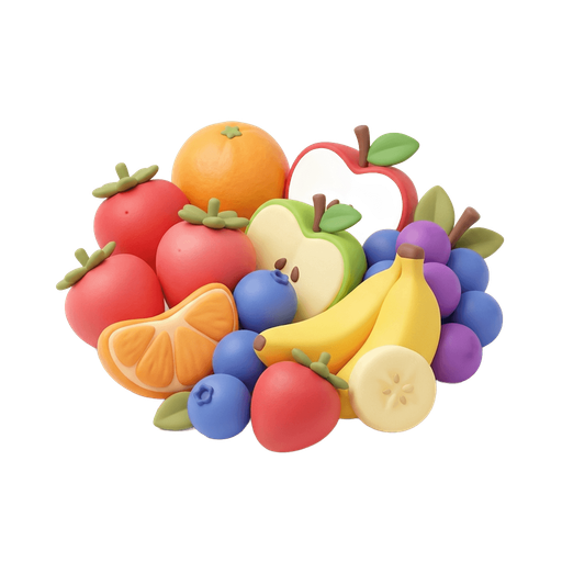 Illustration of 果, fruit
