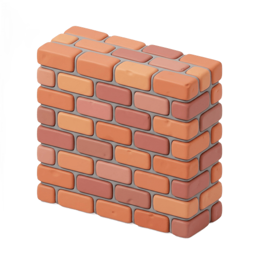 Illustration of 牆, wall (CL:面[mian4],堵[du3])