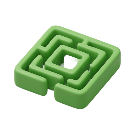 Illustration of 迷宮, maze