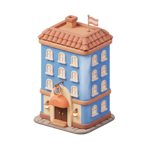 Illustration of 酒店, wine shop