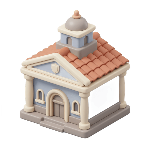 Illustration of 銀行, bank