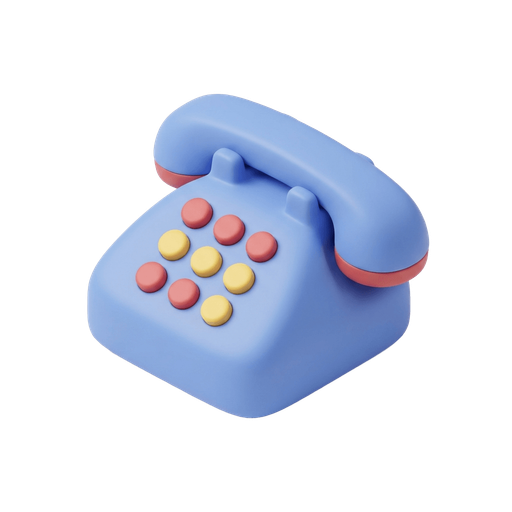 Illustration of 電話, (noun) telephone (including cell phone)