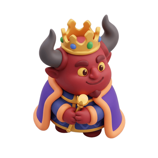 Illustration of 魔王, devil king