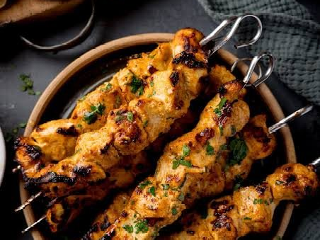 Air Fried Chicken Malai Tikka recipe, Indian, Main Courses
