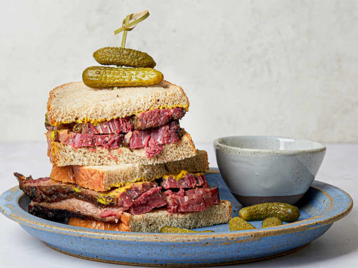 Classic Pastrami Sandwich recipe, American, Main Courses