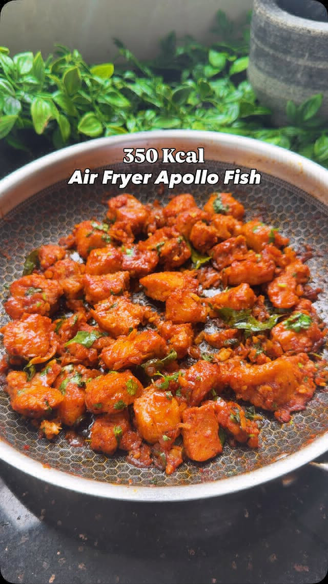 Air-Fried Apollo Fish recipe, Indian, Main Courses