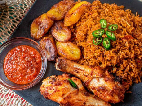 Chicken Jollof-Style Rice recipe, Indian, Main Courses