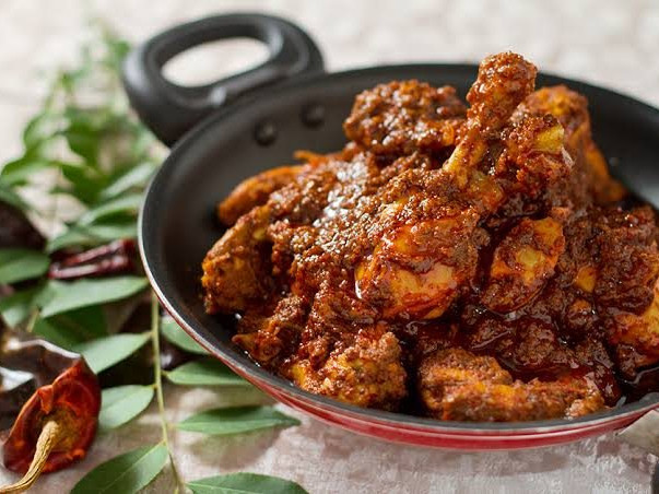 Chicken Ghee Roast recipe, Indian, Main Courses
