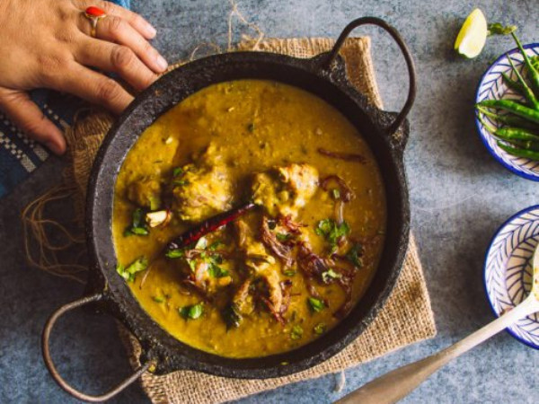 Daal gosht recipe, Indian, Main Courses