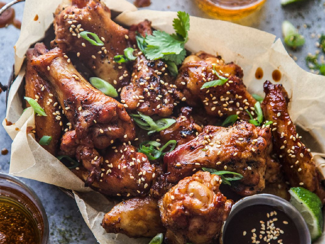KOREAN STYLE CHICKEN WINGS recipe, Korean, Main Courses