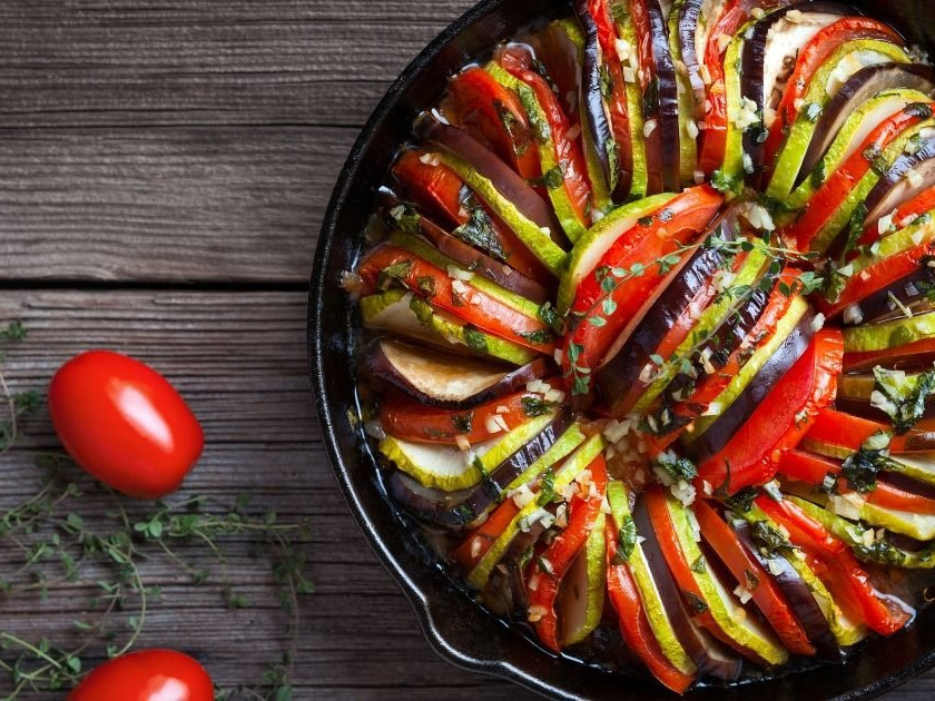 French Ratatouille recipe, French, Main Courses