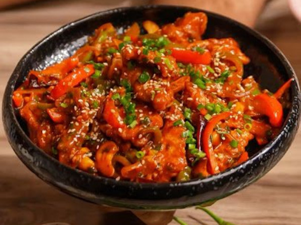 Restaurant-style Dragon Chicken recipe, Indian, Main Courses