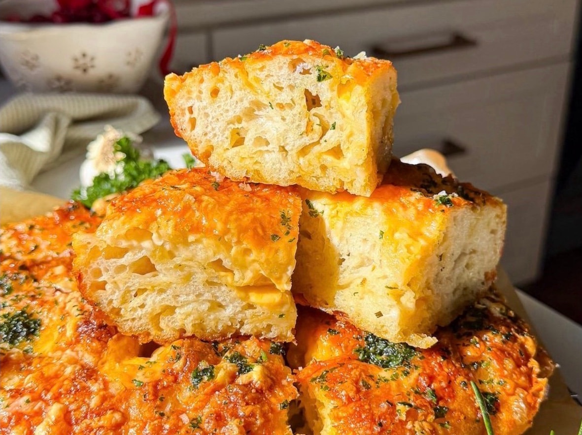 Focaccia recipe, Italian, Sides