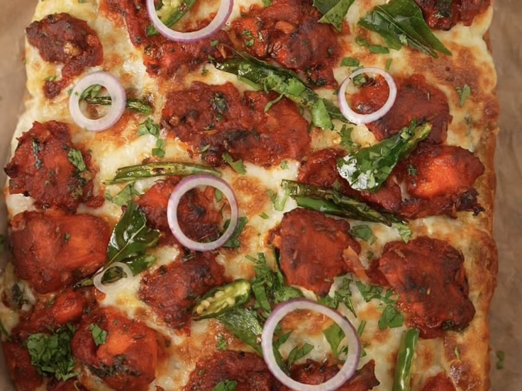 chicken 65 garlic bread recipe, Indian, Appetizers