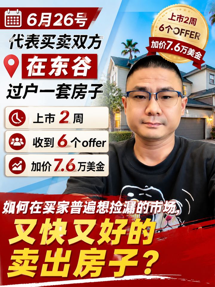 买家想捡漏的市场，如何又快又好的卖出房子？