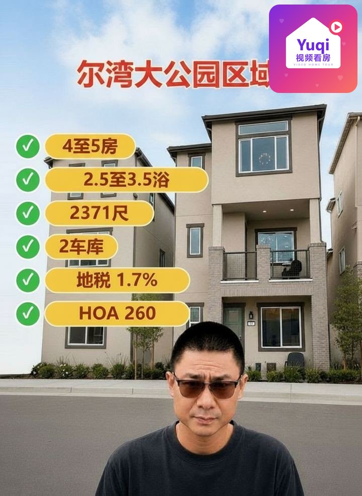 尔湾大公园，建商 Pulte Homes Parallel @Luna Park