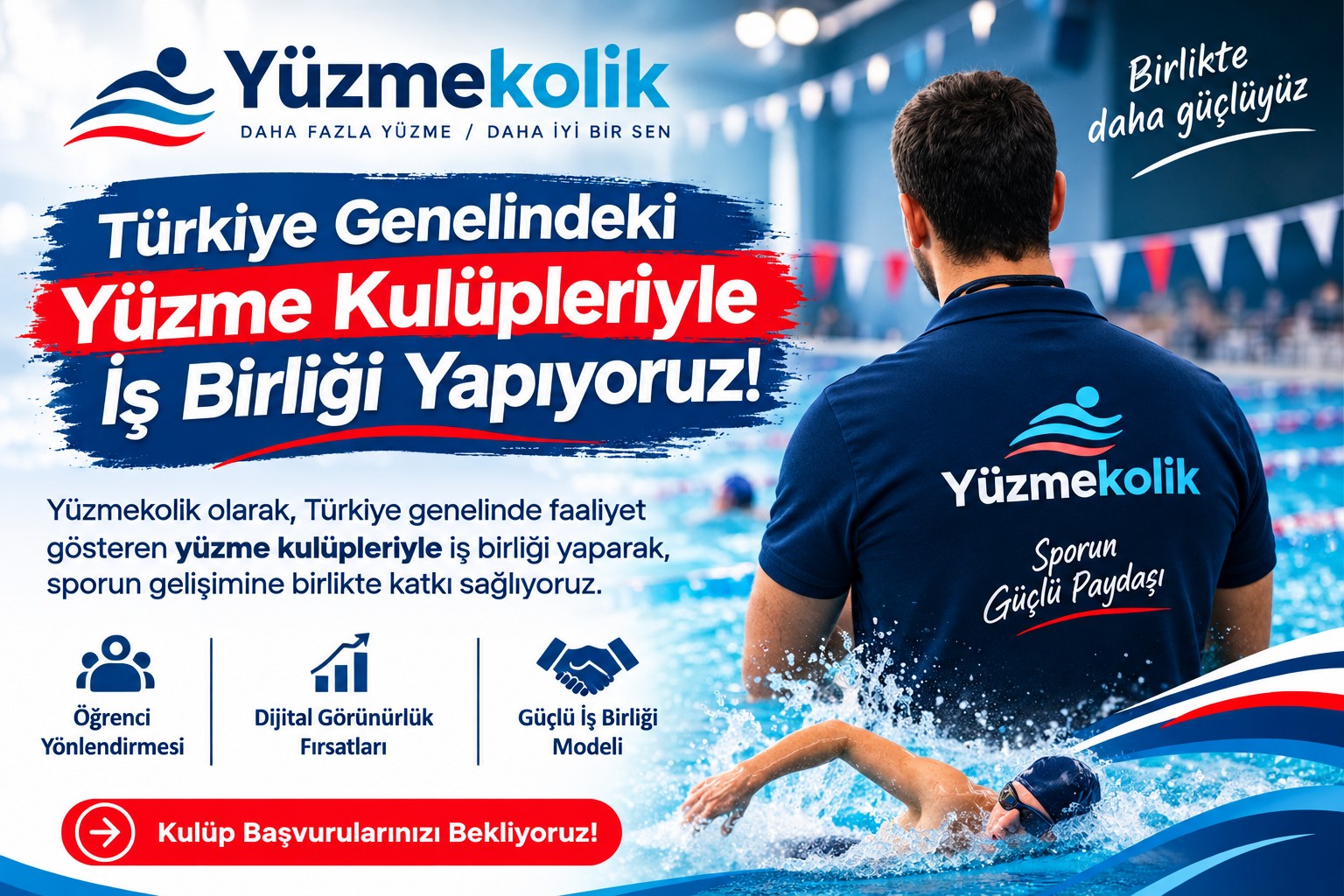 Yüzmekolik Türkiye Genelinde Yüzme Kulüpleriyle İş Birliği