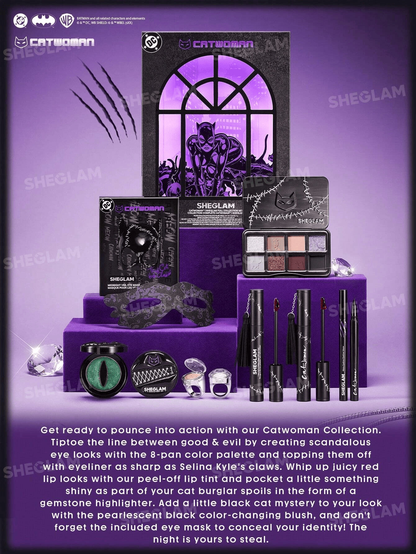 CATWOMAN™ | SHEGLAM Set Collezione Completa
