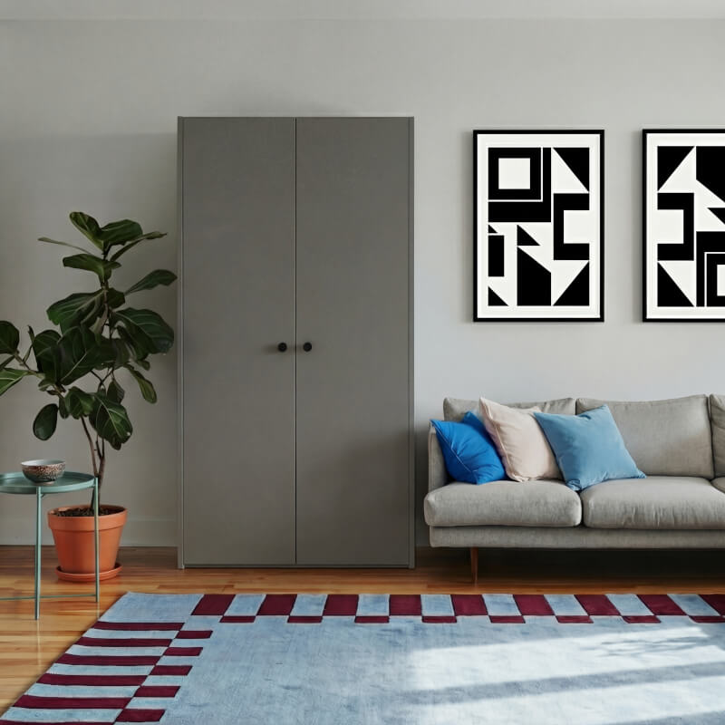 Mud | 103.8cm (B) | 201.4cm (H) | 37cm (D)