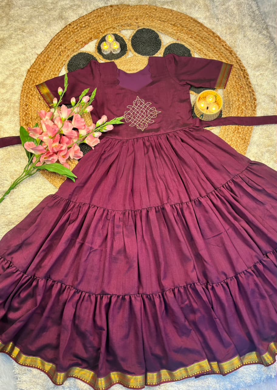 Vintage Roja Three-Layer Handwork Maxi — photo 11