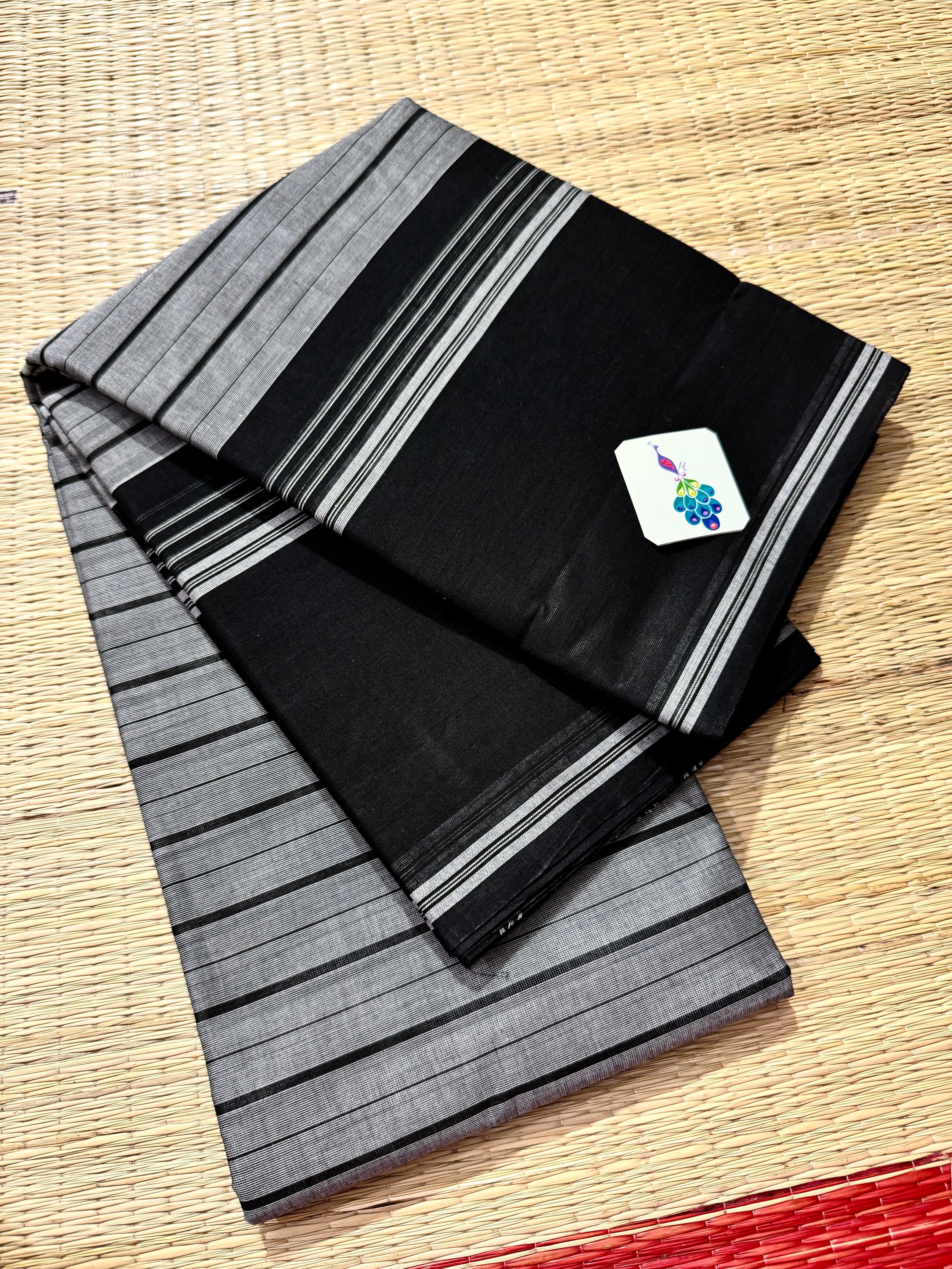 Butterflies of Elegance | 100 Count Cotton Saree