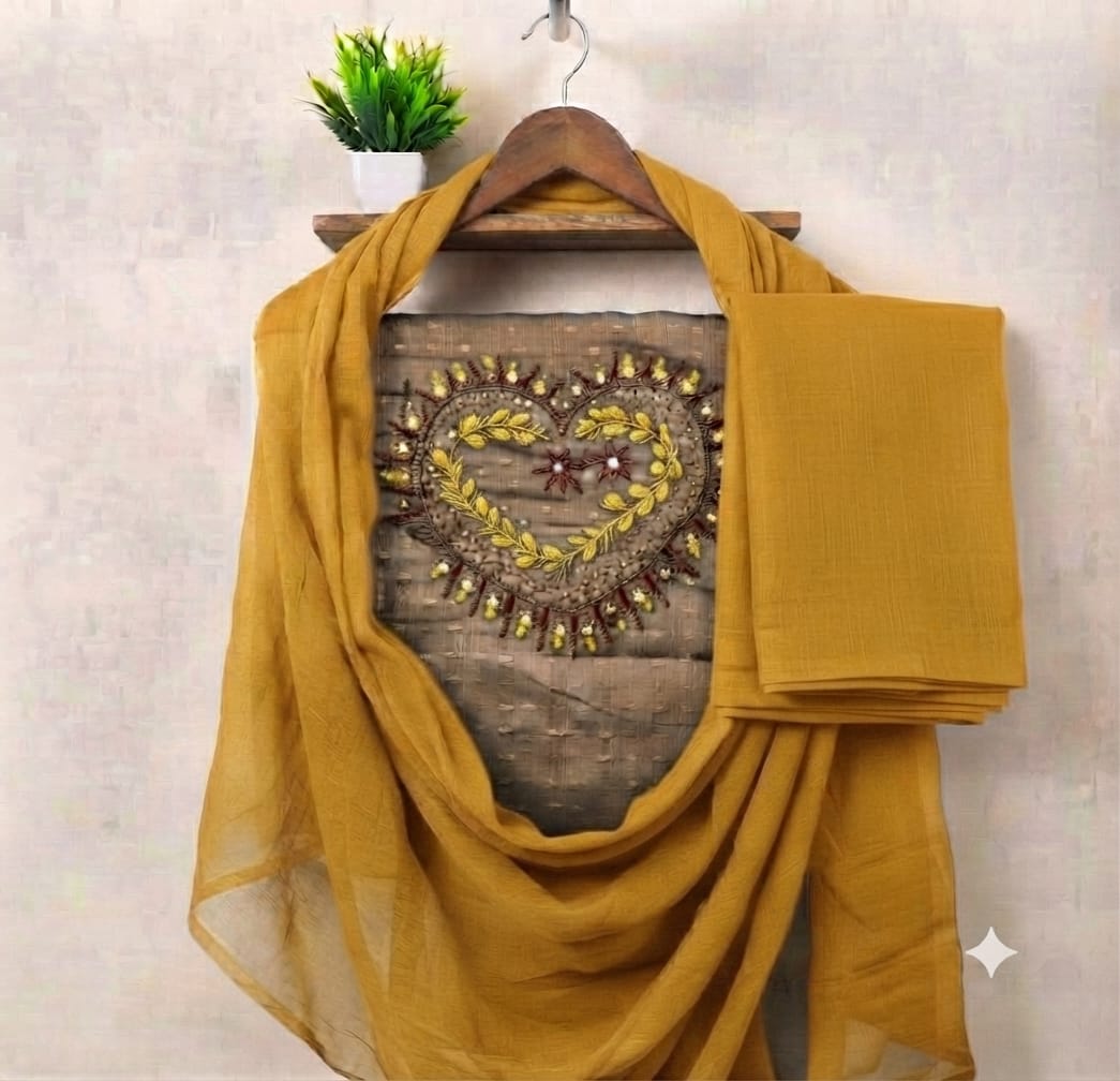 Buti Silk Designer Suit Material