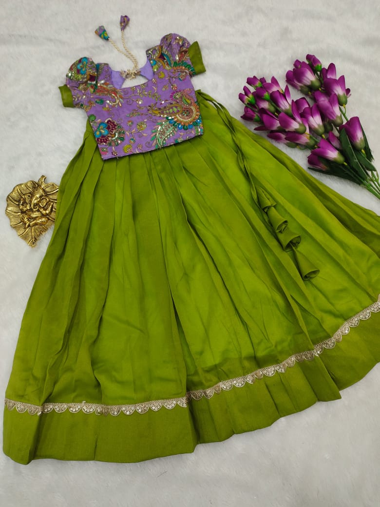 Cosmo Silk Kids Lehenga Choli