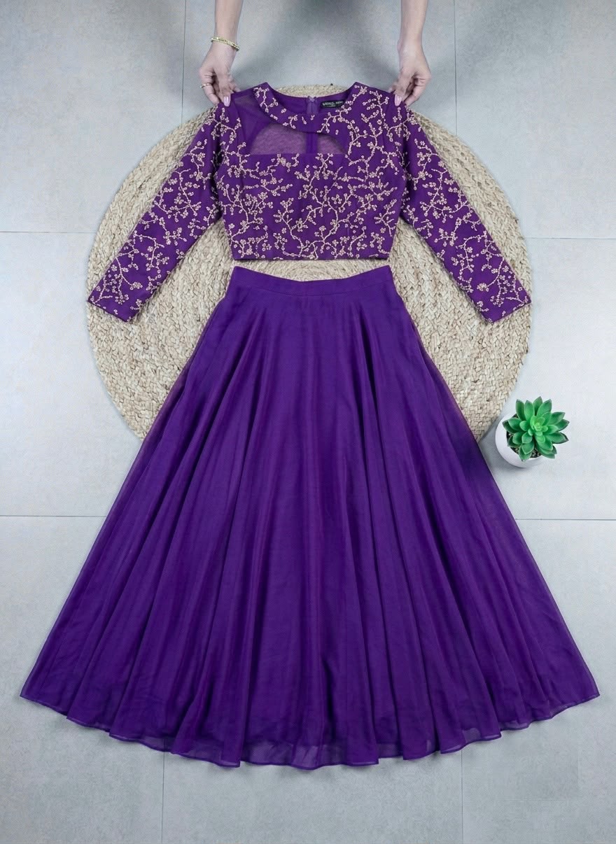 Designer Embroidered Lehenga Set