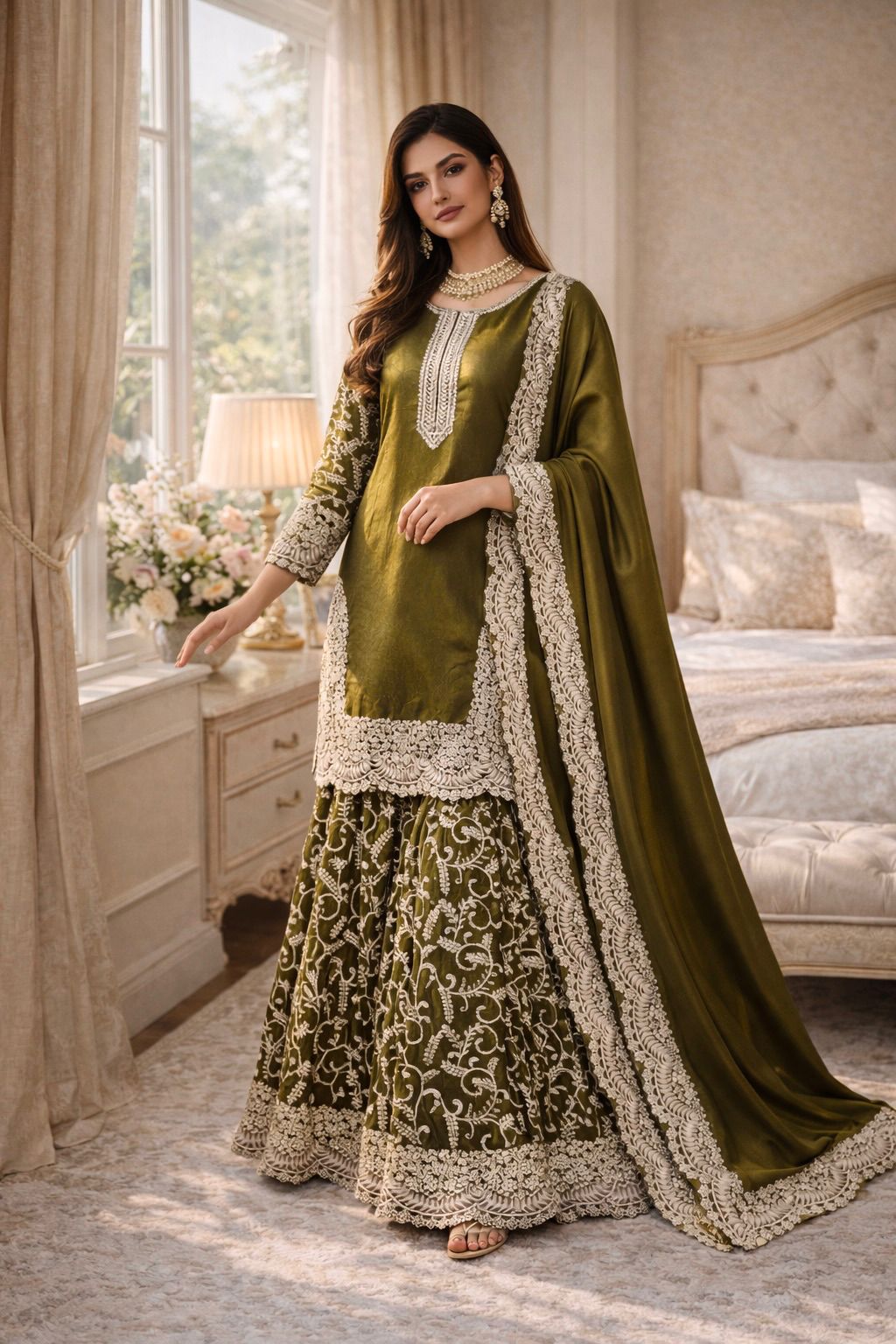 Designer Party Wear Palazzo Set