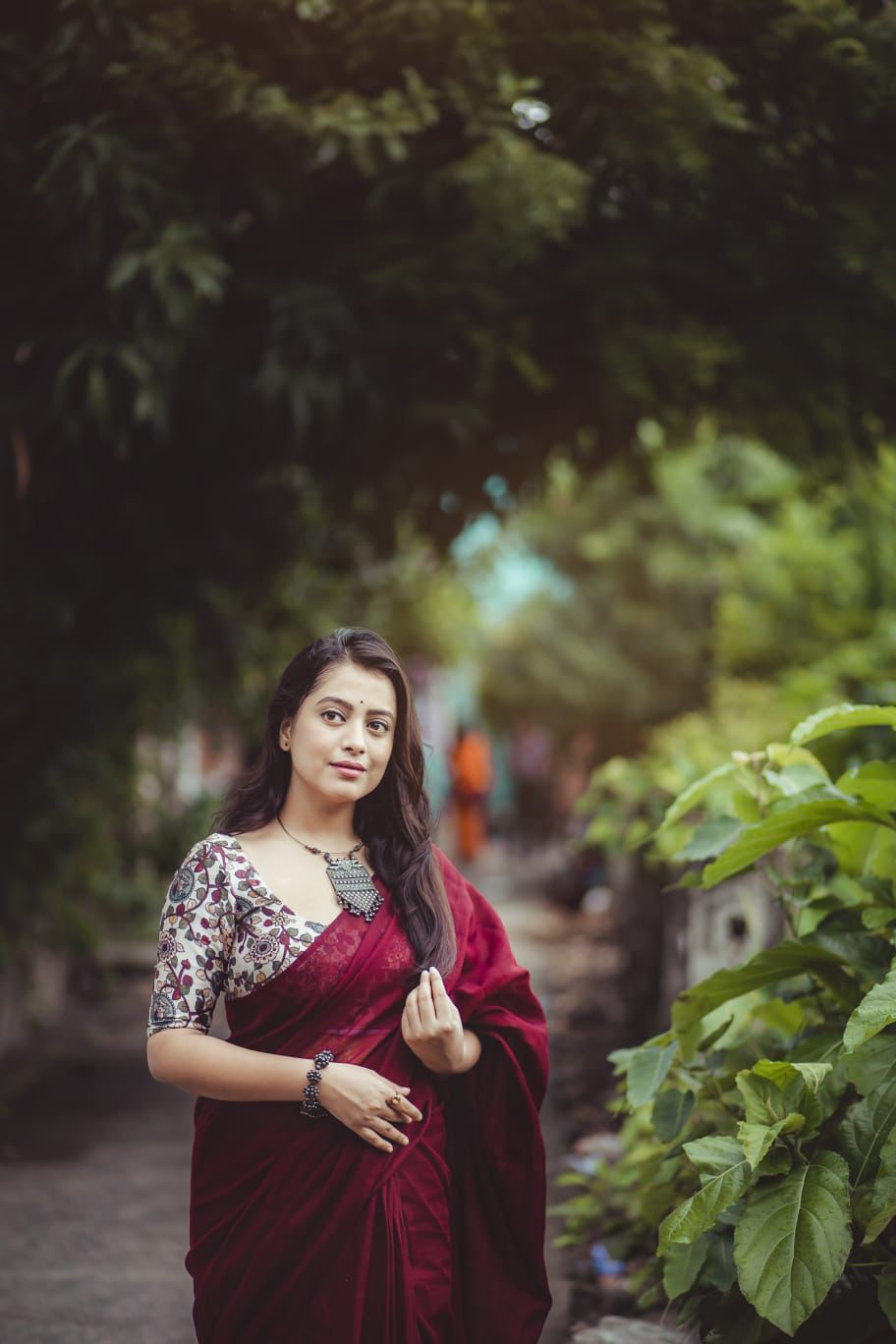 Linen Saree