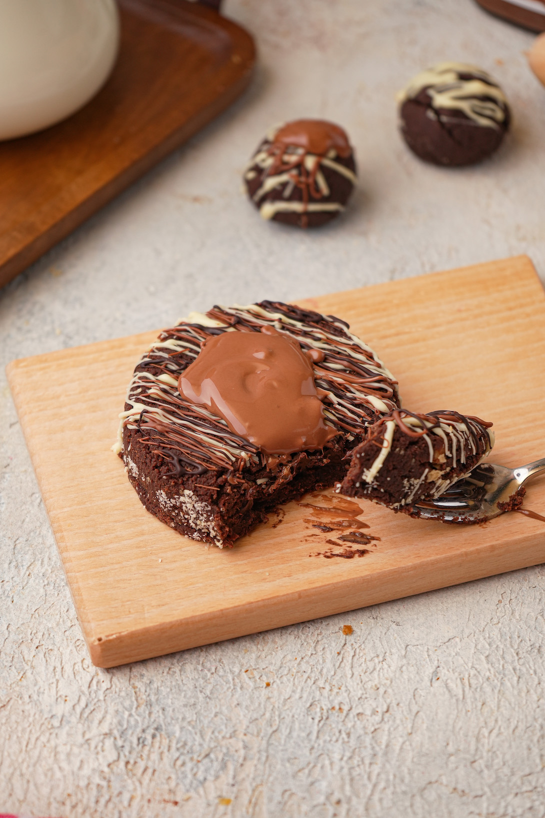 White Chocolate Soufflé