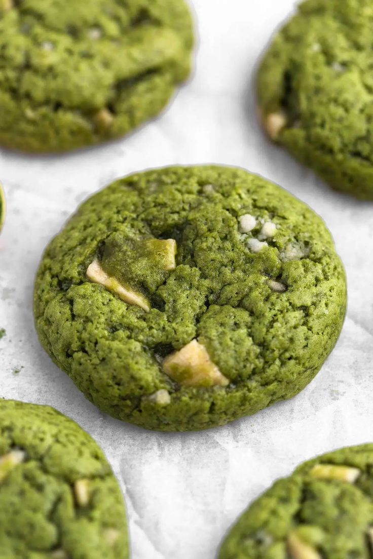 White Chocolate Pistachio Cookies 