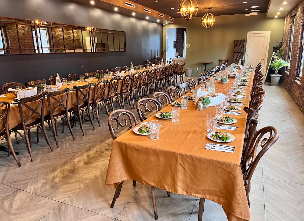 Artisan bakehouse hall
