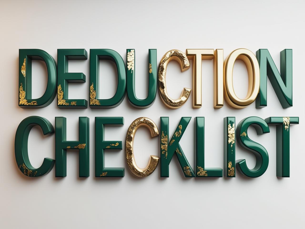 Tax Deduction Checklist for South African SMEs