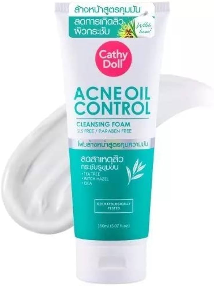 Cathy Doll Detox Charcoal Facial Foam
