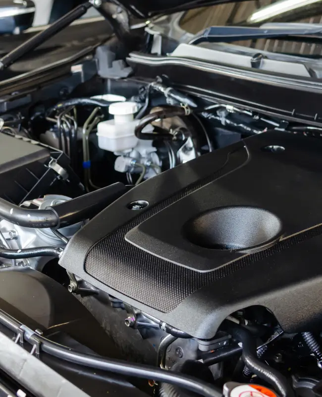 Engine compartment of a motor vehicle