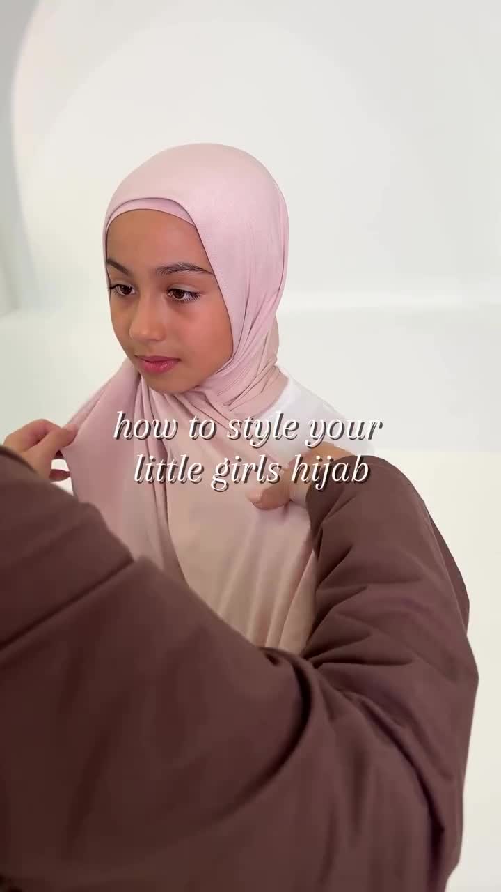 How to Style Your Little Girl's Hijab