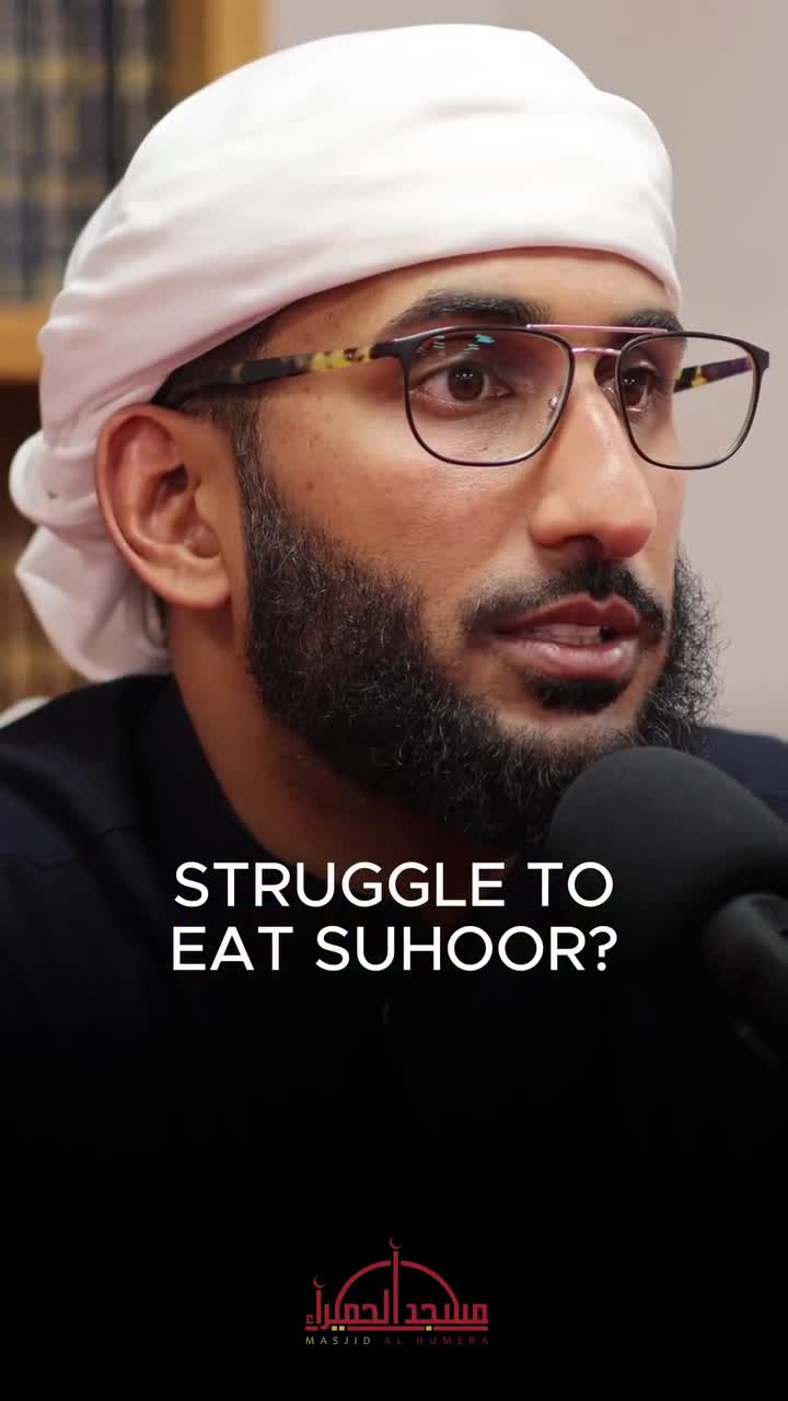 Dates for Suhoor Benefits