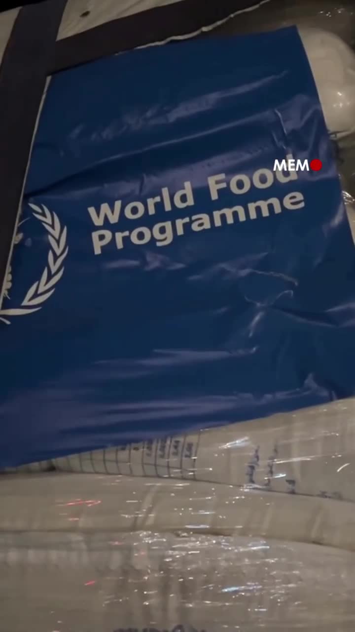 Gaza Food Convoys Arrive