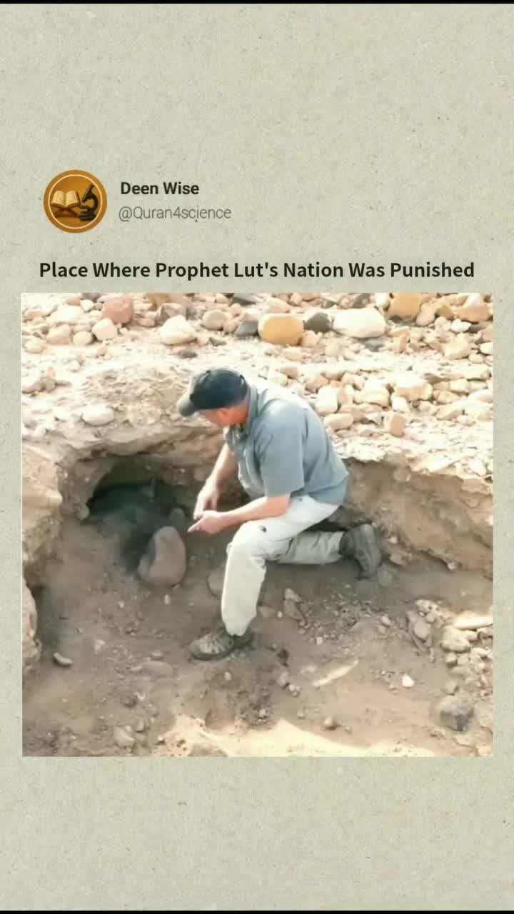 Prophet Lut's Nation: Quranic Signs