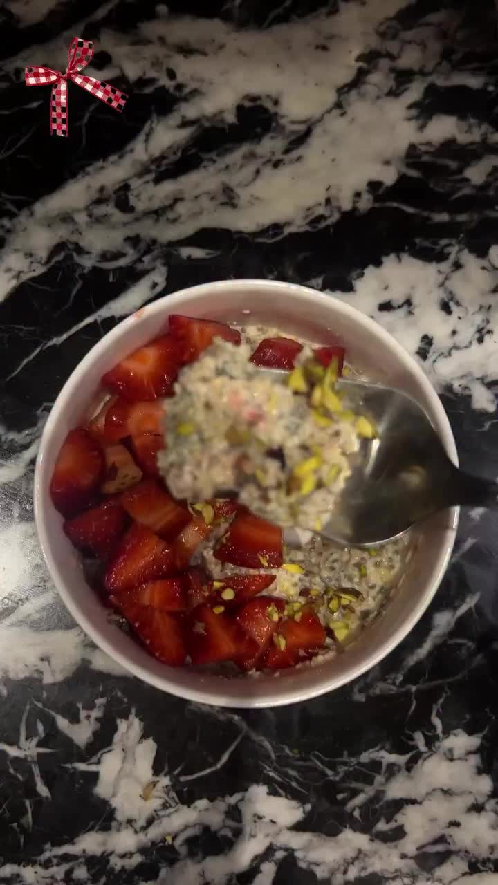 Quick Healthy Sehri Overnight Oatmeal