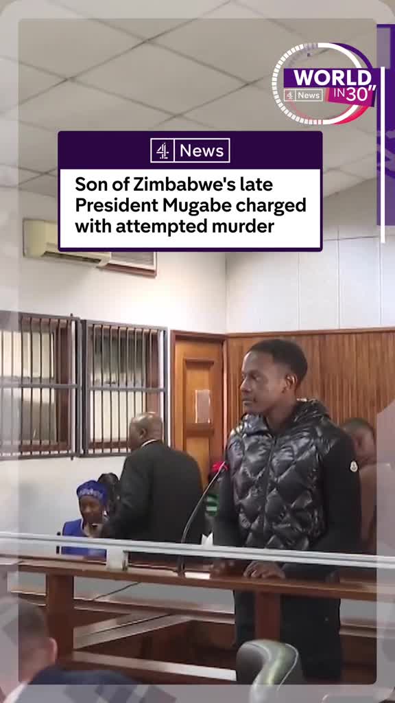 Mugabe's Son Charged with Attempted Murder