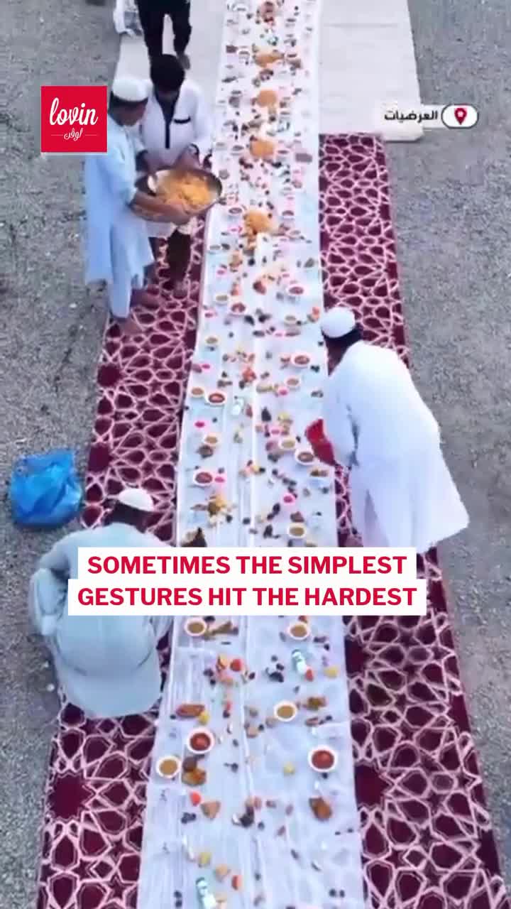 Roadside Iftar: A Blessed Act