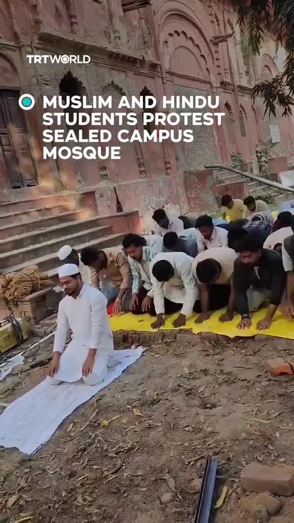 Students Protest Campus Mosque