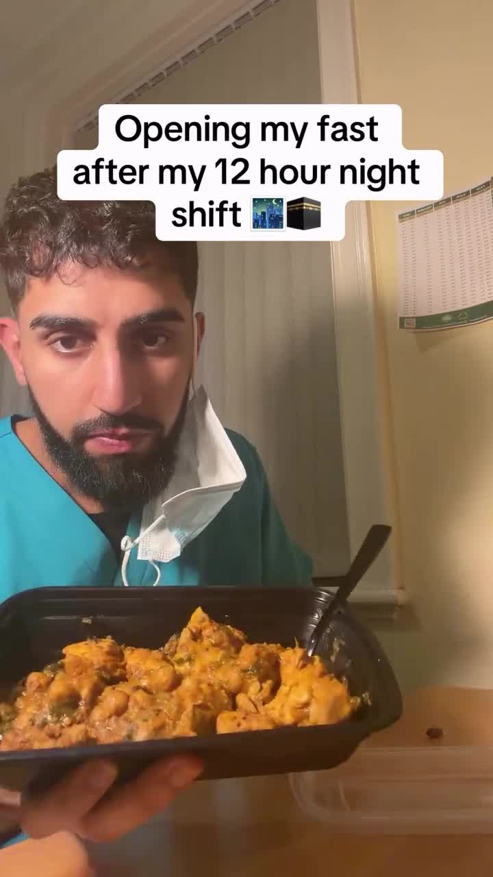 Iftar After a Long Shift