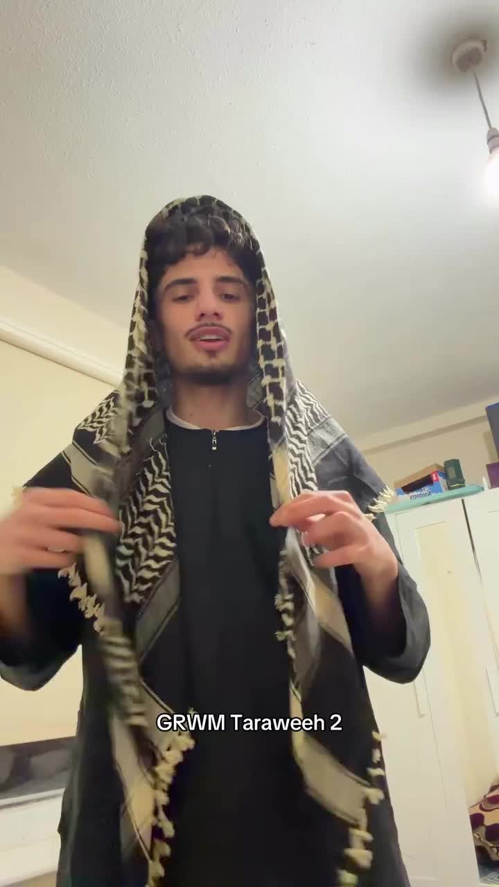 Taraweeh GRWM: Keffiyeh Style