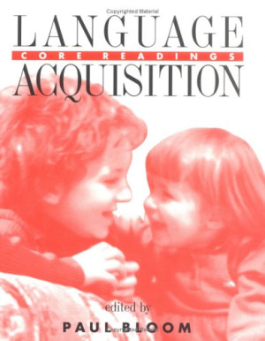 Cover for Language acquisition: core readings