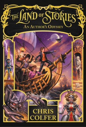 Cover for An Author's Odyssey (The Land of Stories #5)