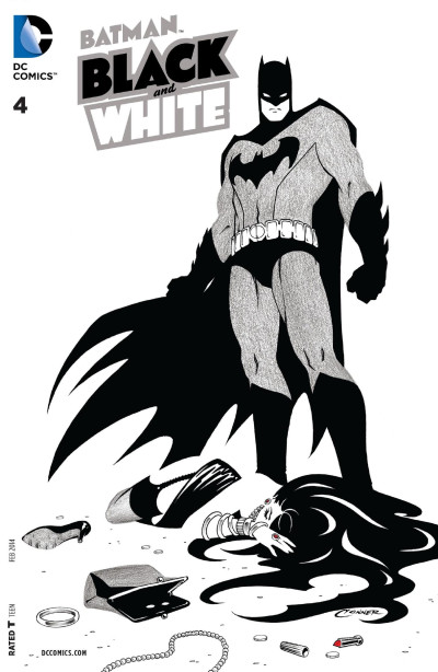 Cover for Batman Black and White #4 (2014)